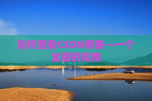 如何查看CSDN博客—一个全面的指南